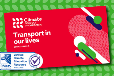 Climates Schools Programme lesson Verfied by RMetS